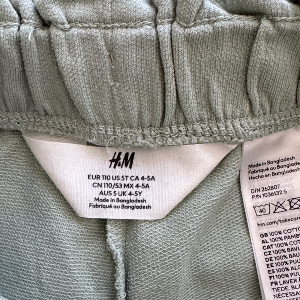 H&M Light Green Ribbed Set - Picture 2 of 6